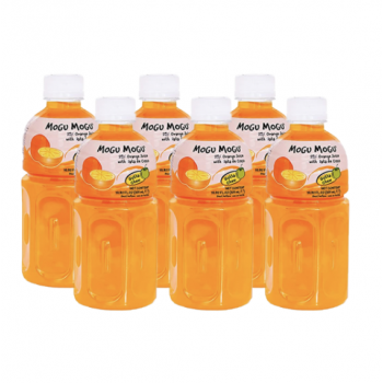 MoguMogu Orange Flavored Drink With Nata De COCO 320ml